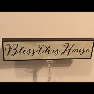 Farmhouse sign